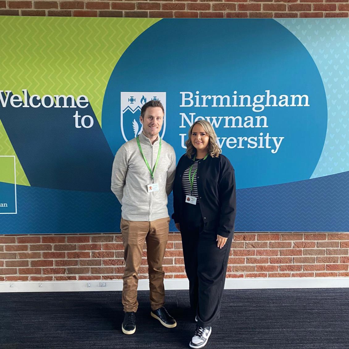 Flourish Education met Birmingham Newman University ECT’s today!